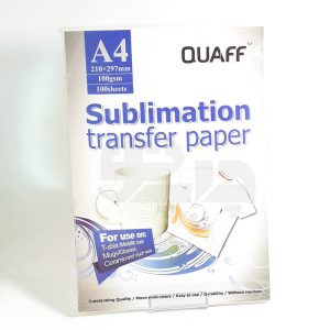 کاغذ سابلیمیشن a4 مدل QUFF